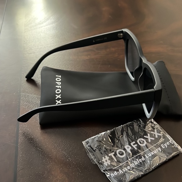 TOPFOXX COSMO BLACK & GREY GLASSES. - Picture 8 of 11